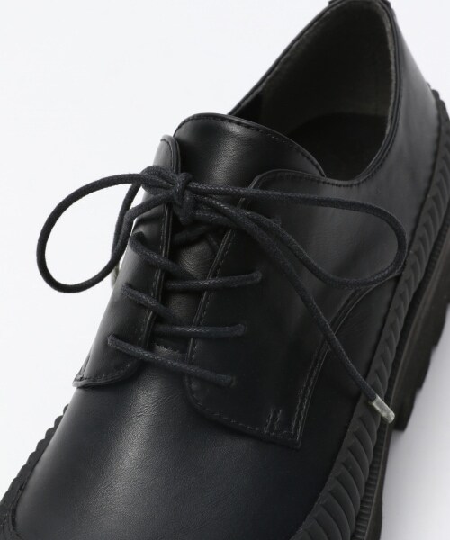 JEANASIS（ジーナシス）の「ビガーレースアップ（シューズ・ブラック/グレイッシュベージュ()）」の11枚目の写真