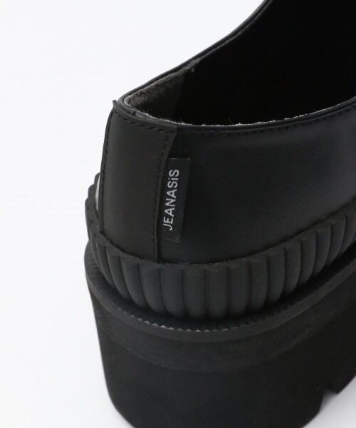 JEANASIS（ジーナシス）の「ビガーレースアップ（シューズ・ブラック/グレイッシュベージュ()）」の12枚目の写真