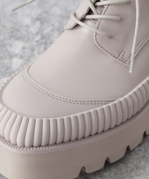 JEANASIS（ジーナシス）の「ビガーレースアップ（シューズ・ブラック/グレイッシュベージュ()）」の13枚目の写真