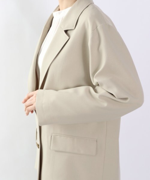 LOWRYS FARM（ローリーズファーム）の「ラナテックテーラードジャケット（ジャケット/アウター・アイボリー/グレーチェック/ブラウンチェック/グリーン）」の21枚目の写真