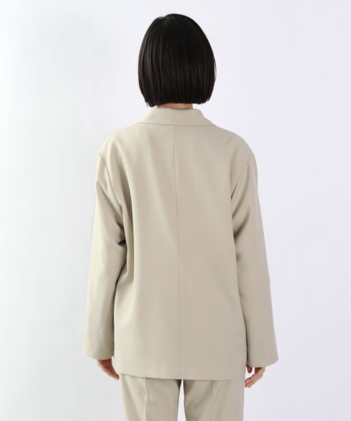 LOWRYS FARM（ローリーズファーム）の「ラナテックテーラードジャケット（ジャケット/アウター・アイボリー/グレーチェック/ブラウンチェック/グリーン）」の18枚目の写真