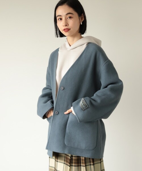 LOWRYS FARM（ローリーズファーム）の「メリノリバーシブルノー 