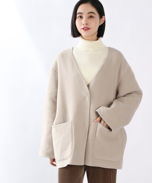 LOWRYS FARM（ローリーズファーム）の「メリノリバーシブルノー 