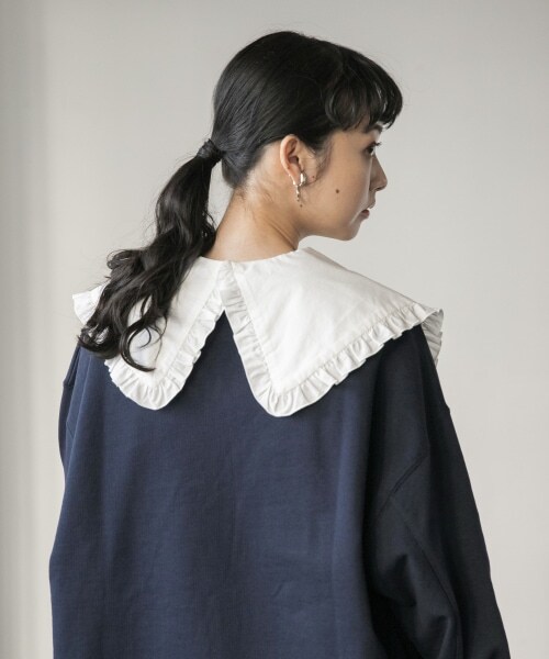 LOWRYS FARM（ローリーズファーム）の「アソート付け襟（ファッション雑貨・オフ/ブラック/プリーツ/刺繍/セーラー）」の11枚目の写真