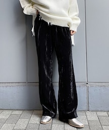 PAGEBOY | クラッシュベロアルーズパンツ(パンツ)