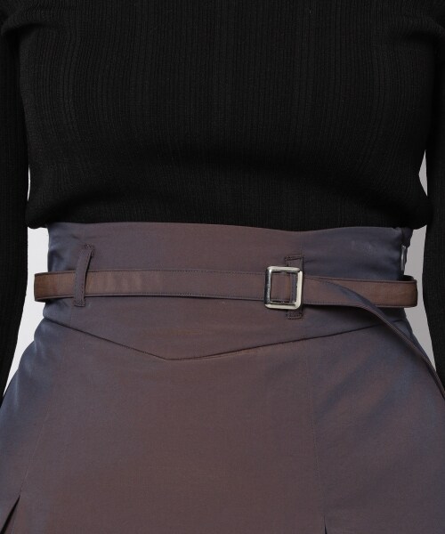 PAGEBOY(ページボーイ)の「シャンブレータックスカート(スカート・モーヴ/グリーン)」の18枚目の写真