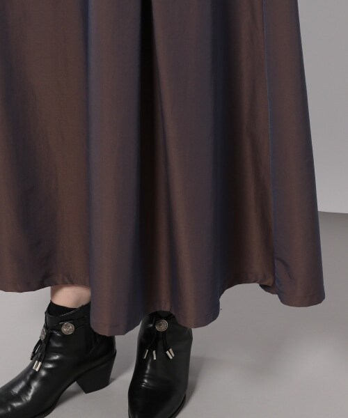 PAGEBOY(ページボーイ)の「シャンブレータックスカート(スカート・モーヴ/グリーン)」の22枚目の写真