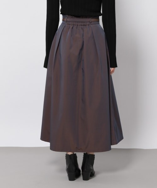 PAGEBOY(ページボーイ)の「シャンブレータックスカート(スカート・モーヴ/グリーン)」の17枚目の写真