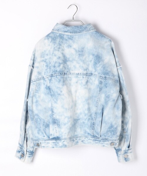 PAGEBOY（ページボーイ）の「アシッドデニムGジャン（ジャケット/アウター・グレー/エクリュ/ブルー）」の22枚目の写真