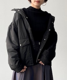 PAGEBOY | ライトナカワタフードブルゾン(ジャケット/アウター)