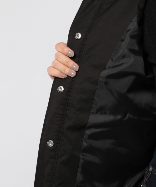 PAGEBOY（ページボーイ）の「ライトナカワタフードブルゾン（ジャケット/アウター・ブラック/オリーブ）」の17枚目の写真