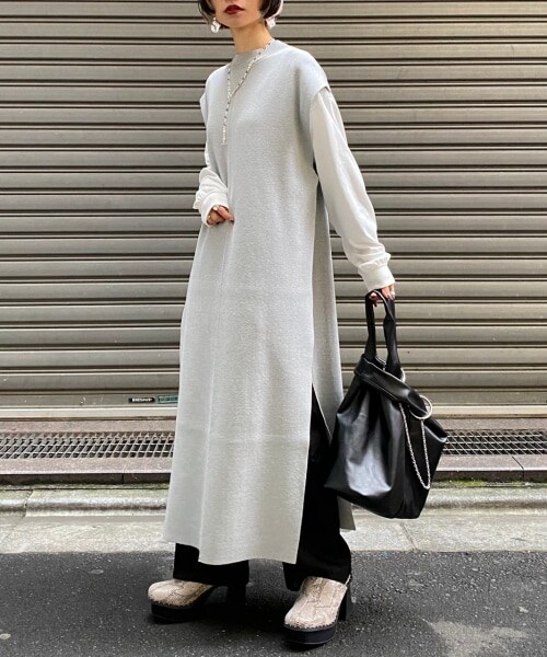 PAGEBOY（ページボーイ）の「ショッパートートバッグ（バッグ・オフホワイト/ブラック）」の11枚目の写真