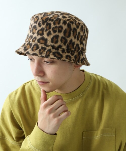 RAGEBLUE(レイジブルー)の「<ユニセックス>バケットハット(帽子・【新色】ホワイト/ブラック/レオパード/ダークブラウン)」の3枚目の写真