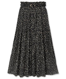 GRL | ベルト付きドット柄プリーツスカート(スカート)