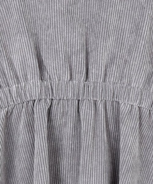 RAY CASSIN(レイカズン)の「Eナイロンコールジャンスカ(ワンピース/ドレス・レディース・ベージュ/グレー/生成・FREE)」の9枚目の写真