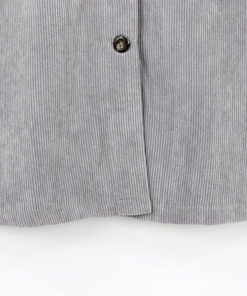 RAY CASSIN(レイカズン)の「Eナイロンコールジャンスカ(ワンピース/ドレス・レディース・ベージュ/グレー/生成・FREE)」の8枚目の写真