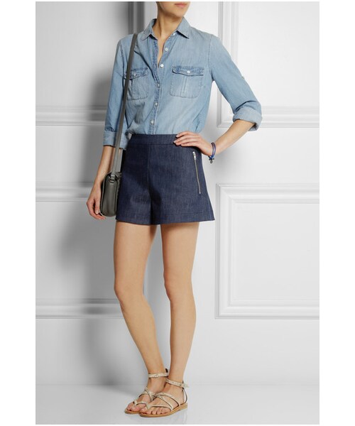 BOTTEGA VENETA(ボッテガヴェネタ)の「Bottega Veneta Intrecciato leather bracelet(ブレスレット・Blue)」の2枚目の写真