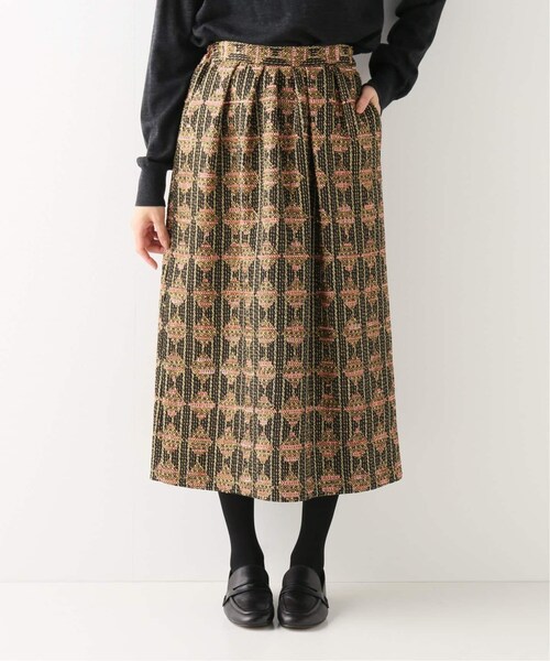 スカート新品タグ付 IENA LA BOUCLE LINTON イージータイトスカート