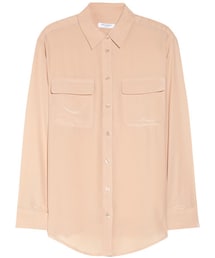 EQUIPMENT | Equipment Signature washed-silk shirt(シャツ/ブラウス)