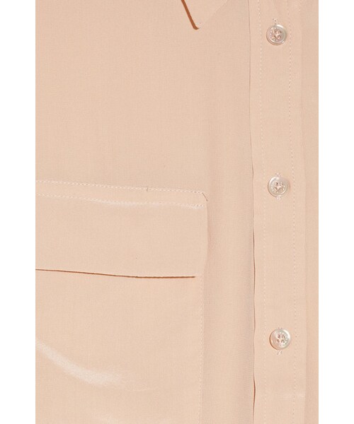 EQUIPMENT(エキップモン)の「Equipment Signature washed-silk shirt(シャツ/ブラウス・Pink・small/large/medium/x small)」の6枚目の写真