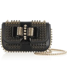 Christian Louboutin | Christian Louboutin Sweety Charity mini studded leather shoulder bag(ショルダーバッグ)