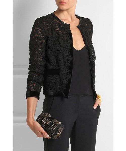 Christian Louboutin（クリスチャンルブタン）の「Christian Louboutin Sweety Charity mini studded leather shoulder bag（ショルダーバッグ・Black）」の3枚目の写真