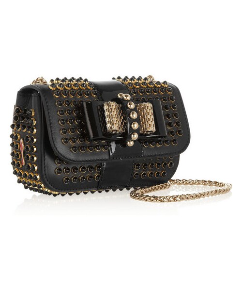Christian Louboutin（クリスチャンルブタン）の「Christian Louboutin Sweety Charity mini studded leather shoulder bag（ショルダーバッグ・Black）」の7枚目の写真