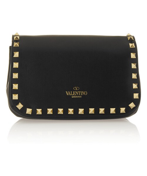 VALENTINO（ヴァレンティノ）の「Valentino The Rockstud leather shoulder bag（ショルダーバッグ・Black）」の6枚目の写真