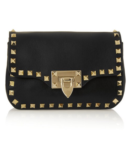VALENTINO（ヴァレンティノ）の「Valentino The Rockstud leather shoulder bag（ショルダーバッグ・Black）」の5枚目の写真