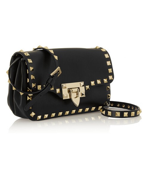 VALENTINO（ヴァレンティノ）の「Valentino The Rockstud leather shoulder bag（ショルダーバッグ・Black）」の7枚目の写真