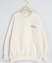 DHOLIC | 裏起毛刺繍レタリングスウェット(スウェット)