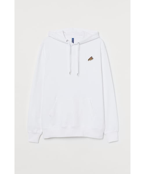 KALNA ホワイト コットン パーカー 1A10102 R2 サイズ0 H&M（エイチ・アンド・エム）の「H&M - コットンスウェット