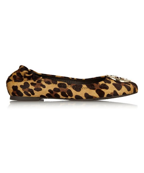 TORY BURCH（トリーバーチ）の「Tory Burch Reva leopard-print calf hair ballet flats（シューズ・Animal Print・US5）」の6枚目の写真