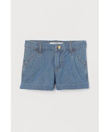 H&M（エイチ・アンド・エム）の「H&M - コットンショートパンツ - ブルー（その他パンツ・キッズ）」