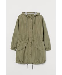 H&M（エイチ・アンド・エム）の「H&M - H&M+ パーカ - グリーン（その他・レディース）」