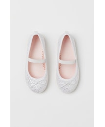 H&M | H&M - バレエシューズ - ホワイト(その他シューズ)