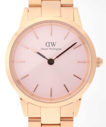 HIROB（ヒロブ）の「DW00100369 Iconic Link 32 RG Light Pink 32mm【 ウォッチ 】（腕時計）」