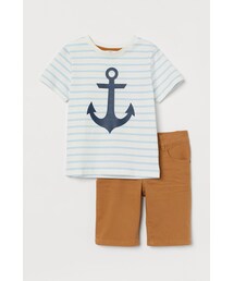 H&M（エイチ・アンド・エム）の「H&M - 2アイテムセット - イエロー（シャツ/ブラウス・キッズ）」