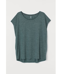 H&M（エイチ・アンド・エム）の「H&M - H&M+ スポーツトップス - グリーン（スポーツグッズ）」