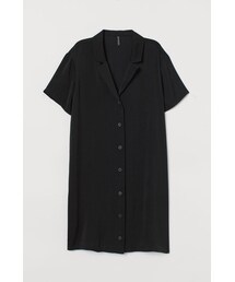 H&M - ショートシャツドレス - ブラック