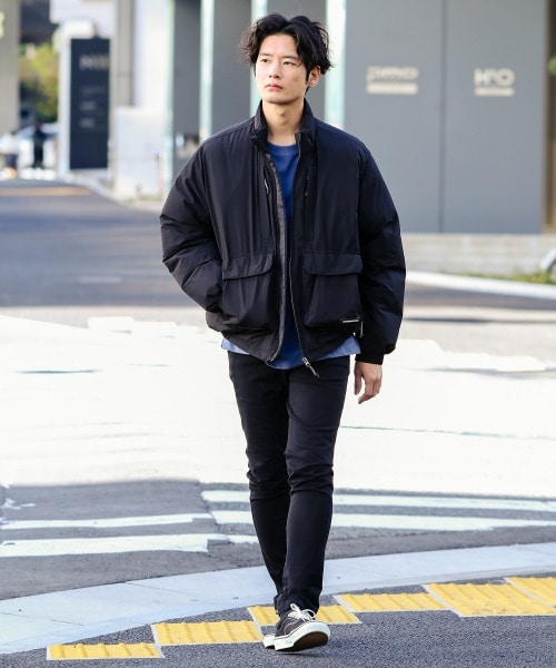 ALAND（エーランド）の「COSTUME O’CLOCK／ＰＡＤＤＩＮＧジャケット（ジャケット/アウター・ダークグレー()/ブラック()）」の3枚目の写真