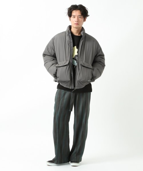 ALAND（エーランド）の「COSTUME O’CLOCK／ＰＡＤＤＩＮＧジャケット（ジャケット/アウター・ダークグレー()/ブラック()）」の20枚目の写真