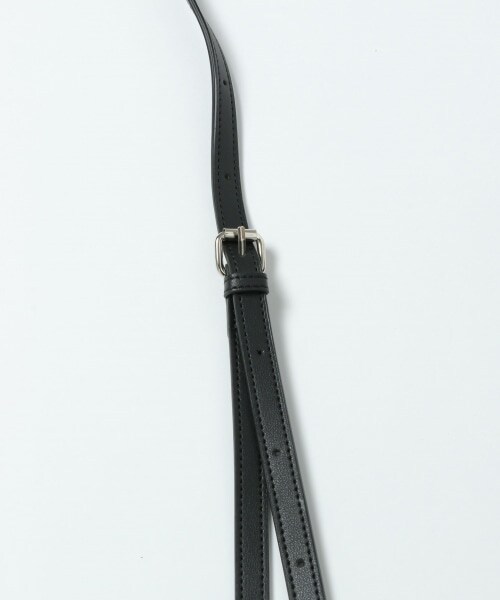 RAGEBLUE(レイジブルー)の「<ユニセックスでオススメ!>ミニレコードショルダーバッグ(バッグ・クロコ/ブラック/シルバー/ベージュ/パイソン)」の13枚目の写真