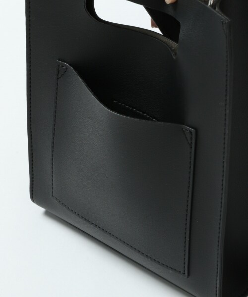 RAGEBLUE(レイジブルー)の「<ユニセックスでオススメ!>ミニレコードショルダーバッグ(バッグ・クロコ/ブラック/シルバー/ベージュ/パイソン)」の17枚目の写真