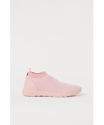 H&M（エイチ・アンド・エム）の「H&M - フィットスニーカー - ピンク（スニーカー・キッズ）」