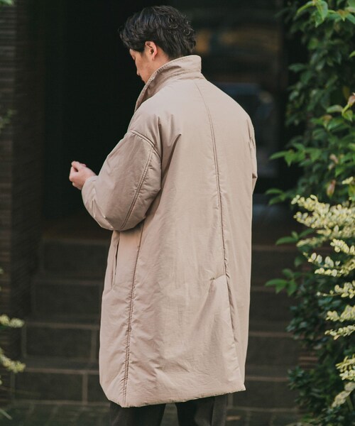 パデッドステンカラーコート UNIQLO U パデッドステンカラーコート