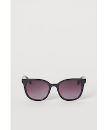 H&M（エイチ・アンド・エム）の「H&M - サングラス - ブラック（サングラス・レディース）」