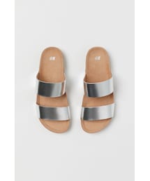 H&M（エイチ・アンド・エム）の「H&M - サンダル - シルバー（ビーチサンダル・キッズ）」
