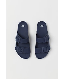 H&M（エイチ・アンド・エム）の「H&M - サンダル - ブルー（ビーチサンダル・キッズ）」