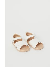 H&M | H&M - グリッターサンダル - ホワイト(その他シューズ)